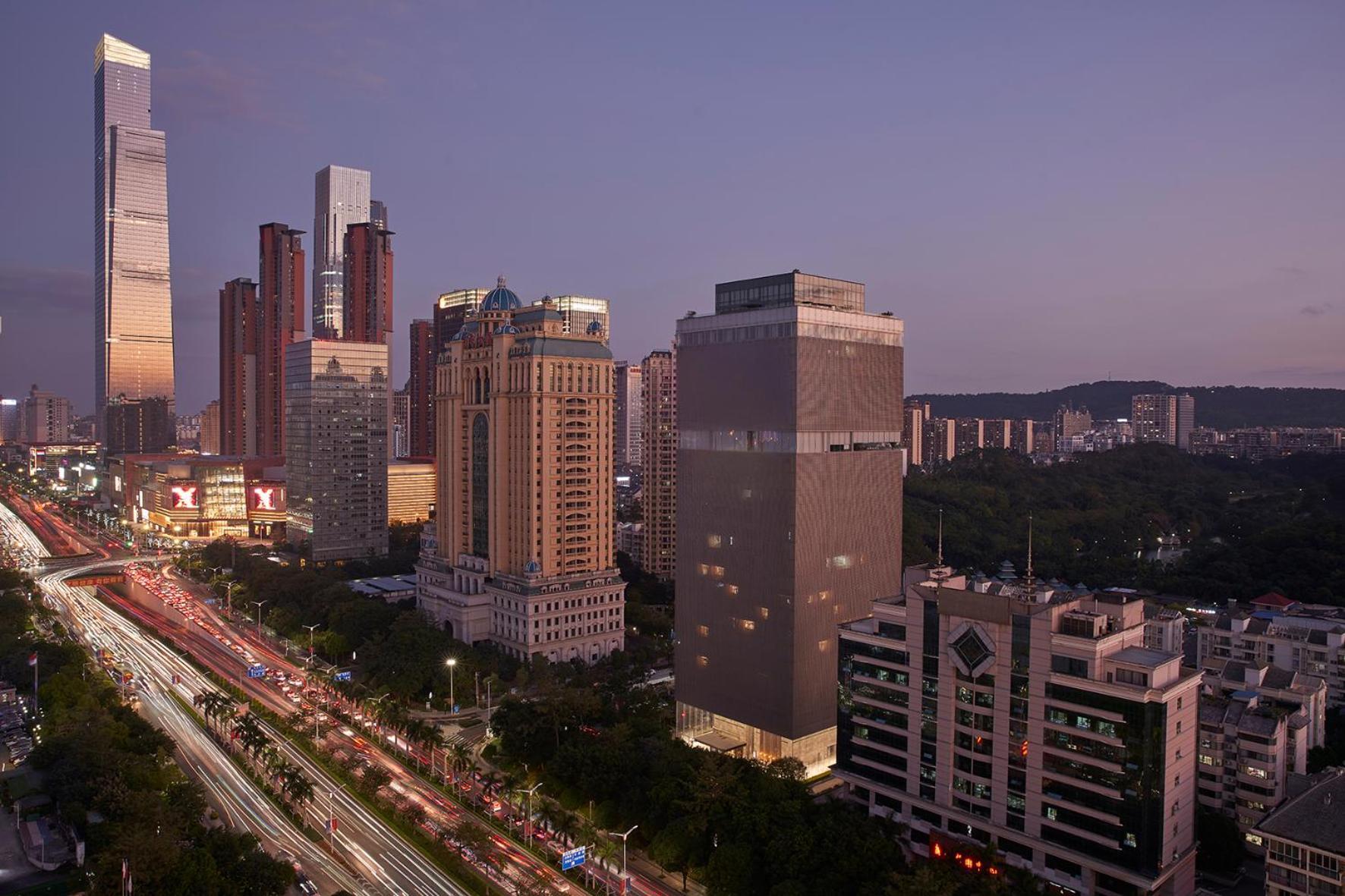 Nanning Marriott Hotel Exterior foto